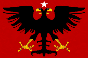 Bandiera albanese nei secoli