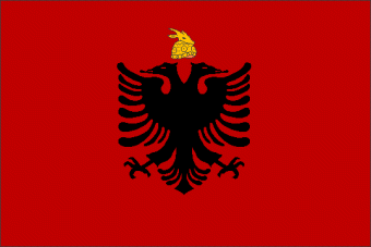 Bandiera albanese nei secoli - Albania Turismo